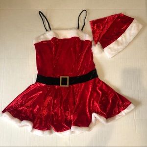 Santa Dress with Matching Santa Hat 🎅🏼